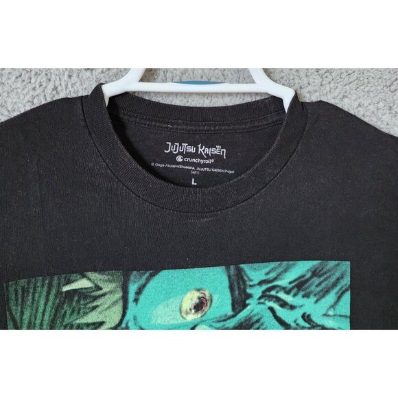 Jujutsu Kaisen Yuji Itadori Eating Sukuna Finger Crunchyroll T Shirt Size Large - Picture 2 of 9